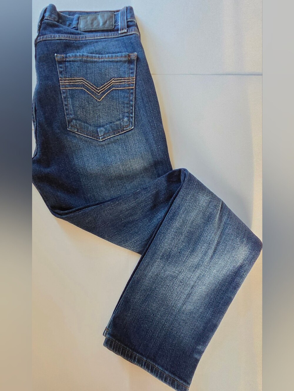 Harley-Davidson Jeans 32 Blue Straight Leg Biker Motorbike Rider Denim Classic
